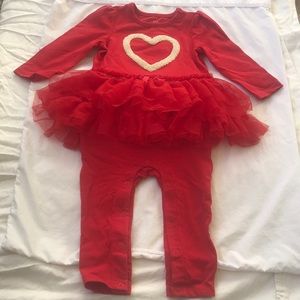 Infant ones piece tu tu outfit